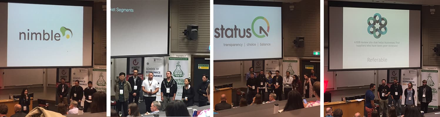 Startup Weekend Auckland teams